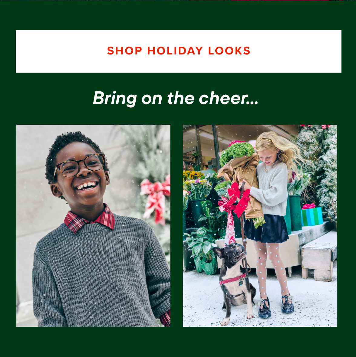 60% Off Holiday Looks with code 