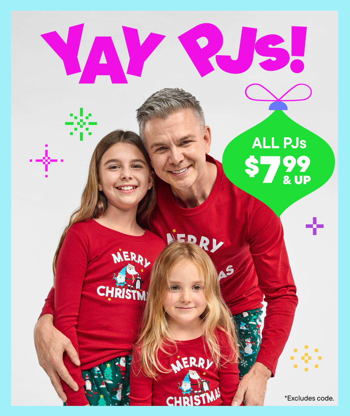 $7.99 & Up Pajamas