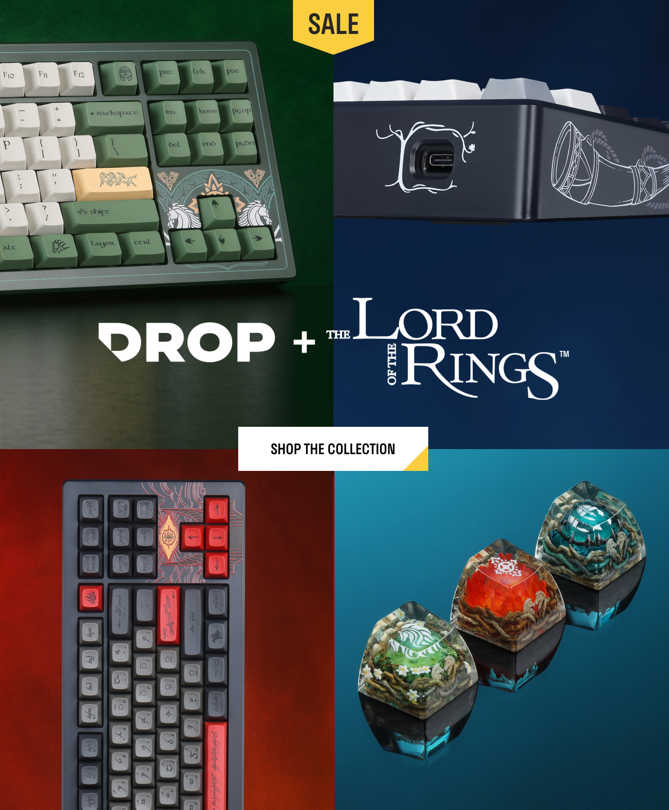 On Sale Now: Select Drop + The Lord of the Rings™ Favorites | Shop Now >