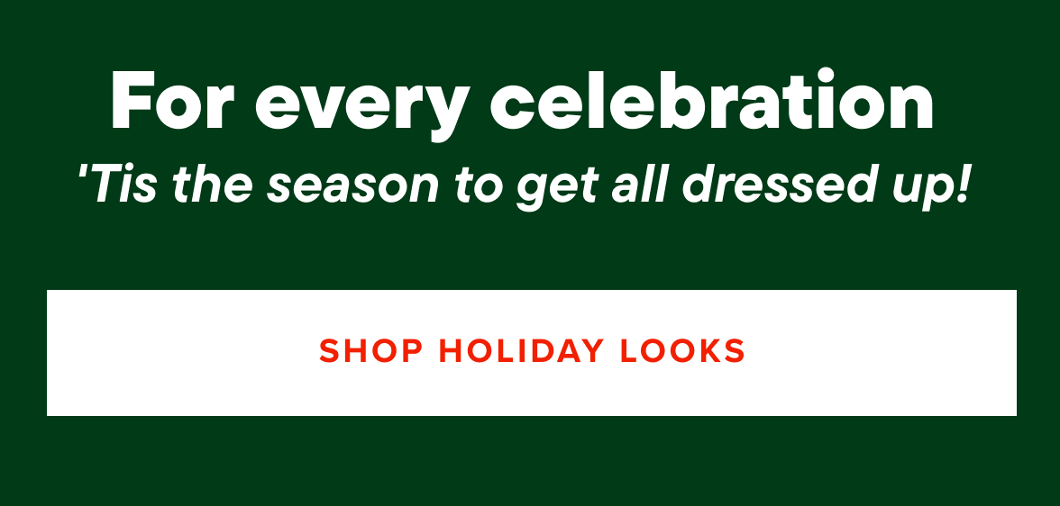 60% off Holiday Looks