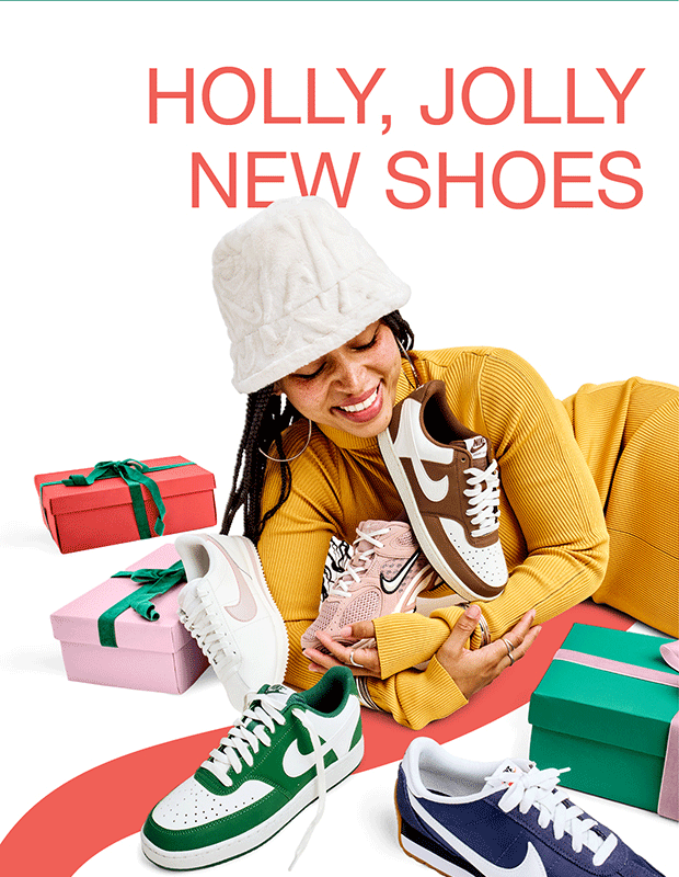 HOLLY, JOLLY NEW SHOES