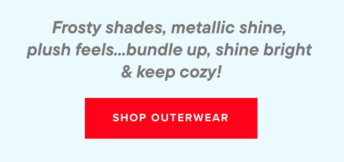 Up to 60% off Outerwear with code