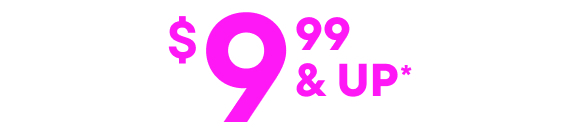 $9.99 & Up Jeans with code