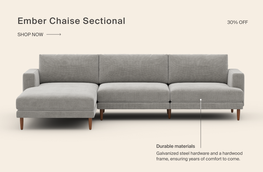 Ember Chaise Sectional