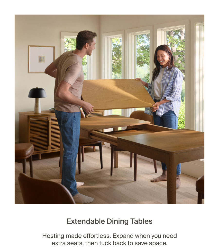Serif Extendable Dining Table (59