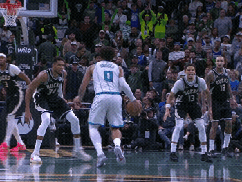 Giannis Antetokounmpo and Kyle Kuzma Giannis Antetokounmpo and Kyle Kuzma