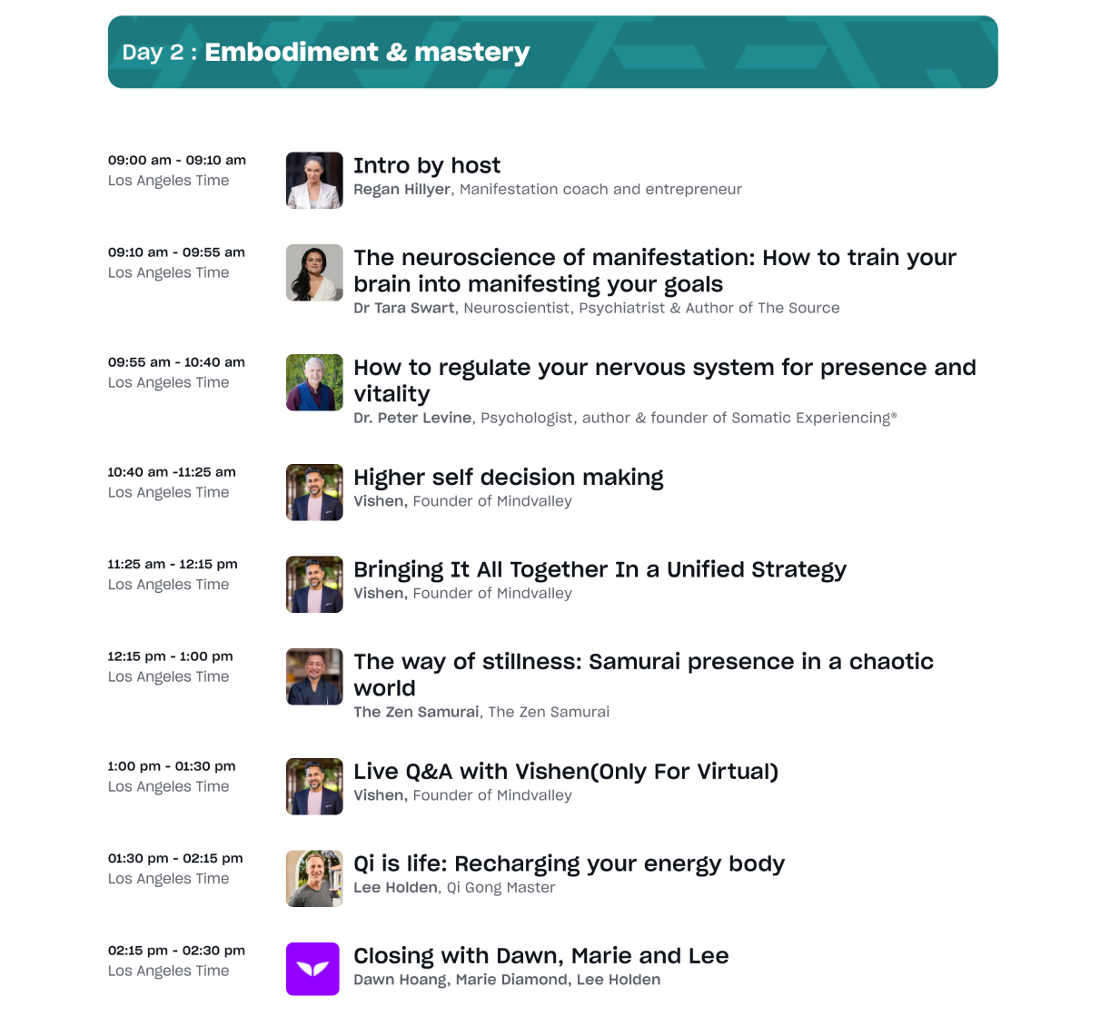 Mindvalley Spiritual Summit 2025