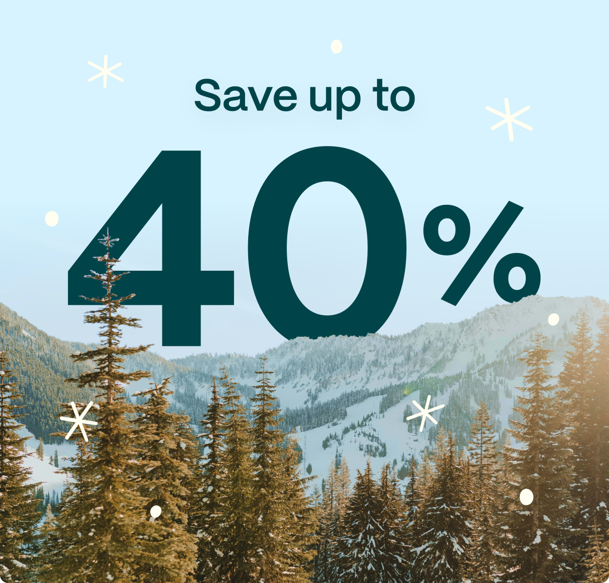Save up to 40%