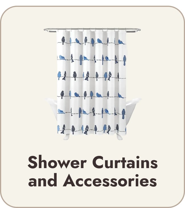 Shower Curtains and Accessories