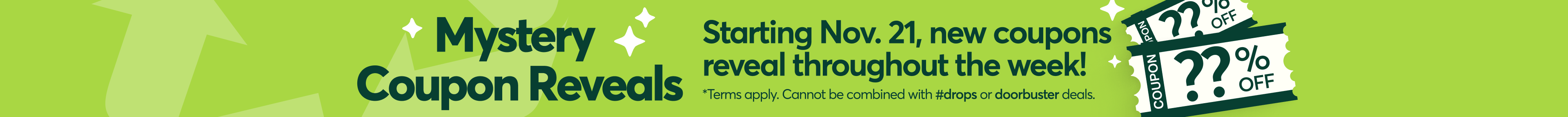 Mercari Mystery Coupons — limited-time deals