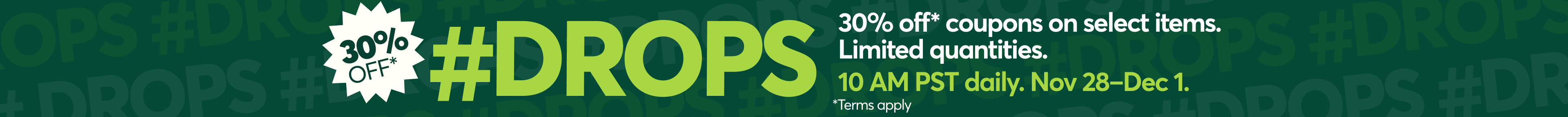 Mercari Drops — limited-quantity deals