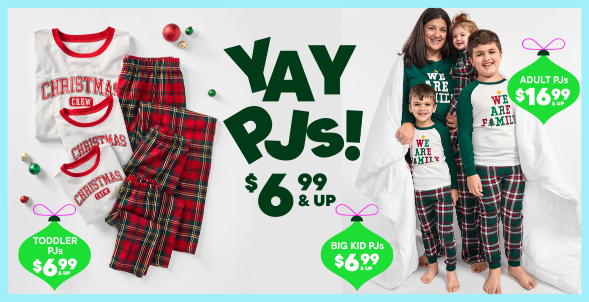 $6.99 & Up Pajamas