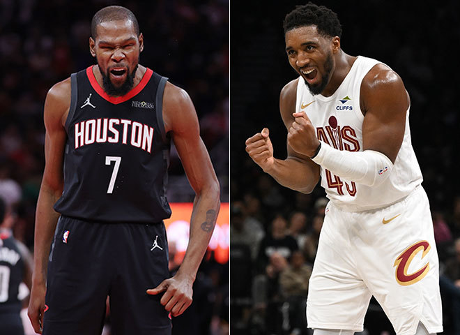 Kevin Durant, Donovan Mitchell