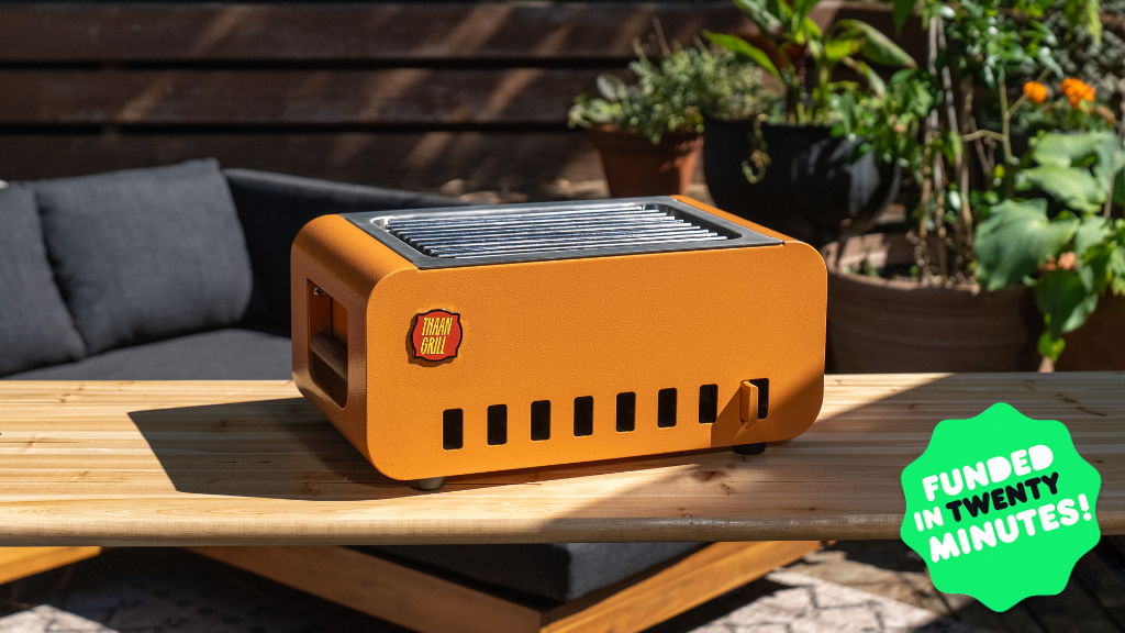 Thaan Grill: Chef-Grade Tabletop Charcoal Grill