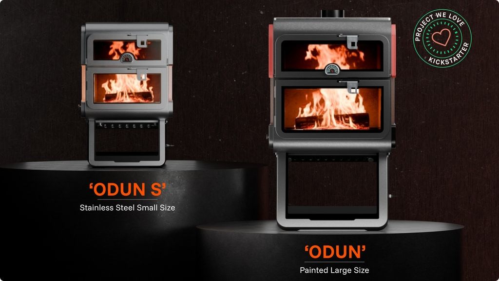 ODUN: All-in-One Outdoor Stove, Heater, Pizza Oven
