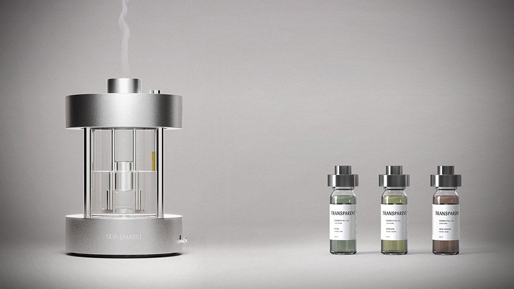 Transparent Ultrasonic Aroma Diffuser