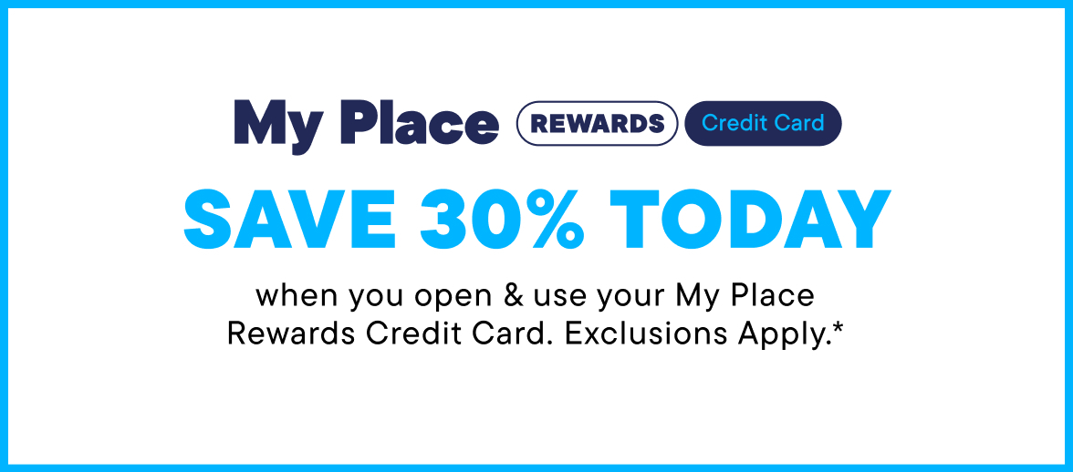 Save 30% today when you open & use your MPR credit card