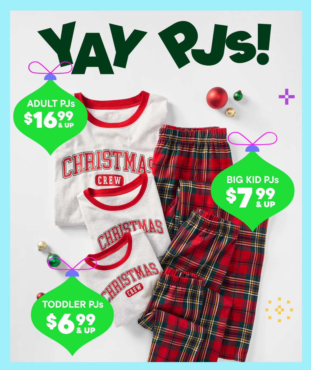 $6.99 & Up Pajamas