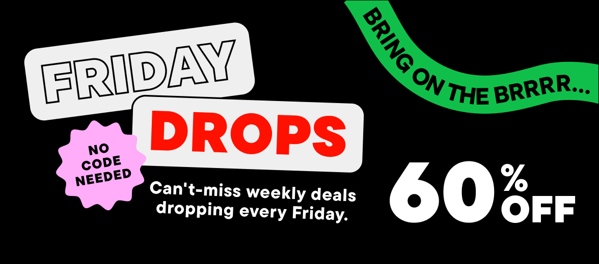 Friday Drops 60% Off Outerwear