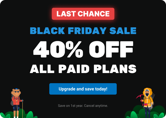 Last chance Black Friday