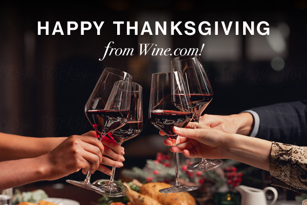 Happy Thanksgiving from Wine.com