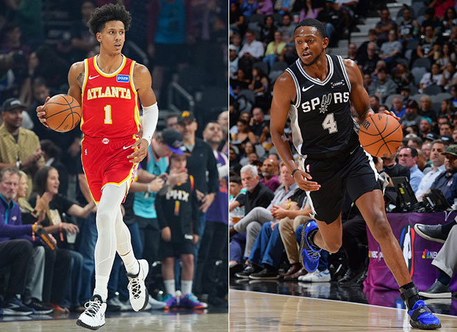 Jalen Johnson, De'Aaron Fox