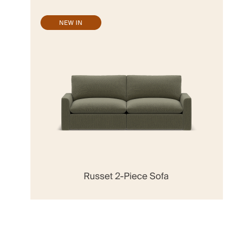 Russet 2-Piece Sofa