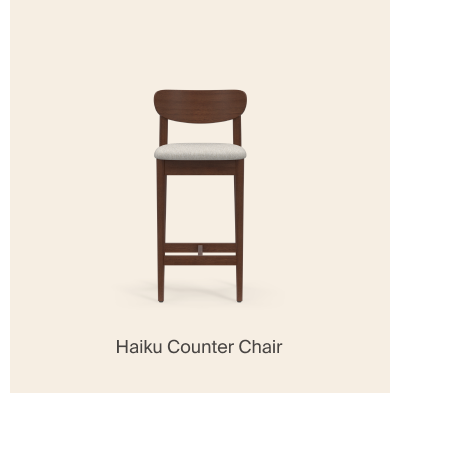 Haiku Counter Stool 