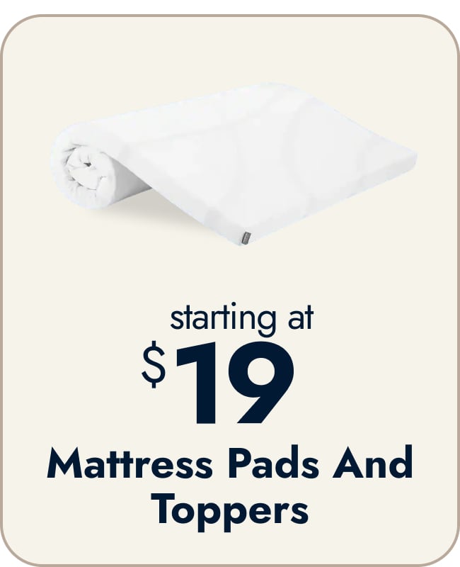 Mattress Pads and Toppers
