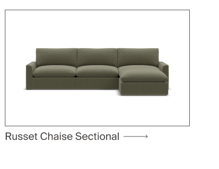 Russet Chaise Sectional