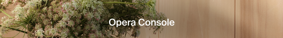 Opera Console