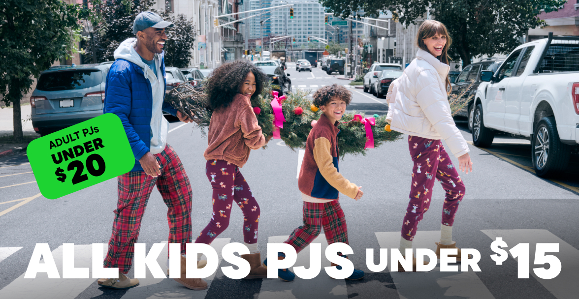 $15 & Under All Kids PJs