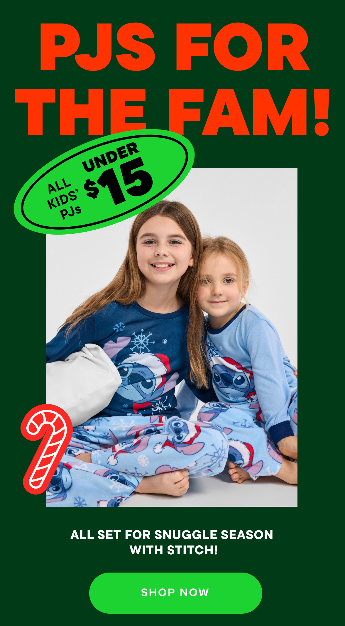 All Kids PJs $15 & Under