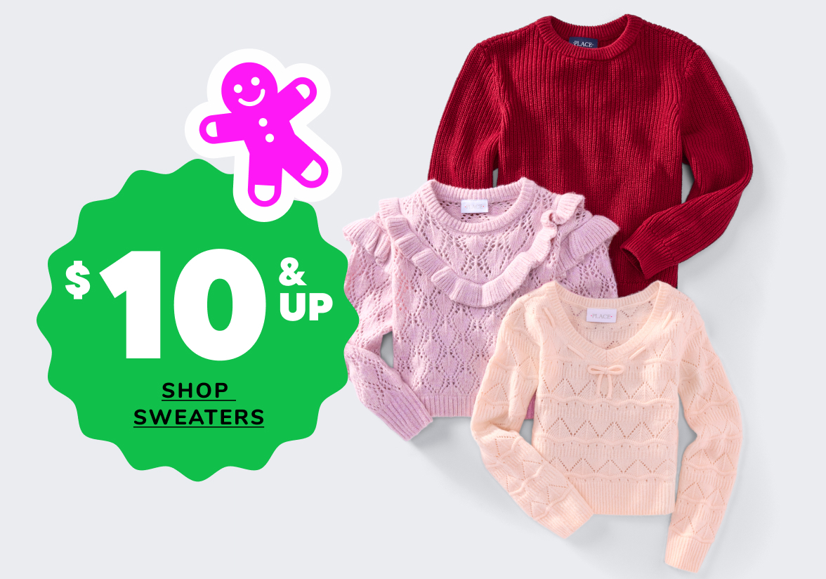 $10 & Up Sweaters