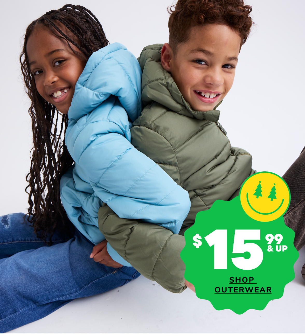 $15.99 & Up Outerwear