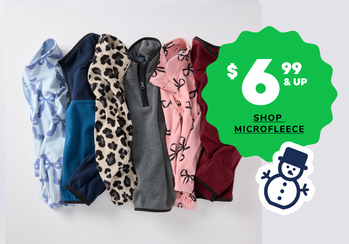 $6.99 & Up Microfleece