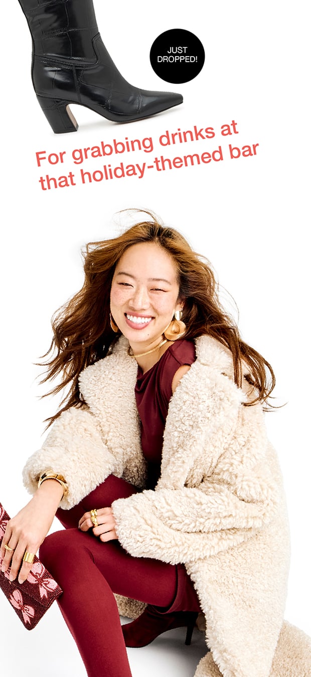 JUST DROPPED! | For grabbing drinks at that holiday-themed bar