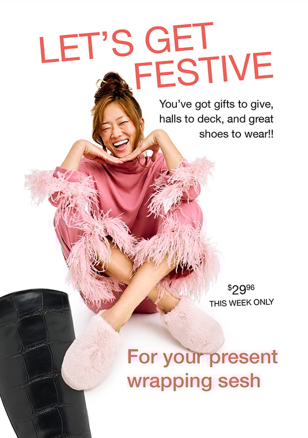 LET'S GET FESTIVE | $29.96 THIS WEEK ONLY | For your present wrapping sesh