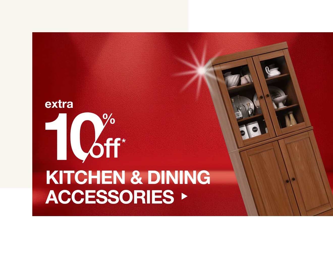 Extra 10% off Kitchen and Dining Accessories