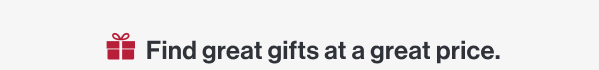 Find great gifts at a great price