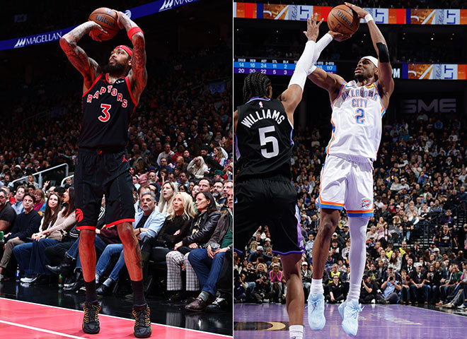 Brandon Ingram, Shai Gilgeous-Alexander Brandon Ingram, Shai Gilgeous-Alexander