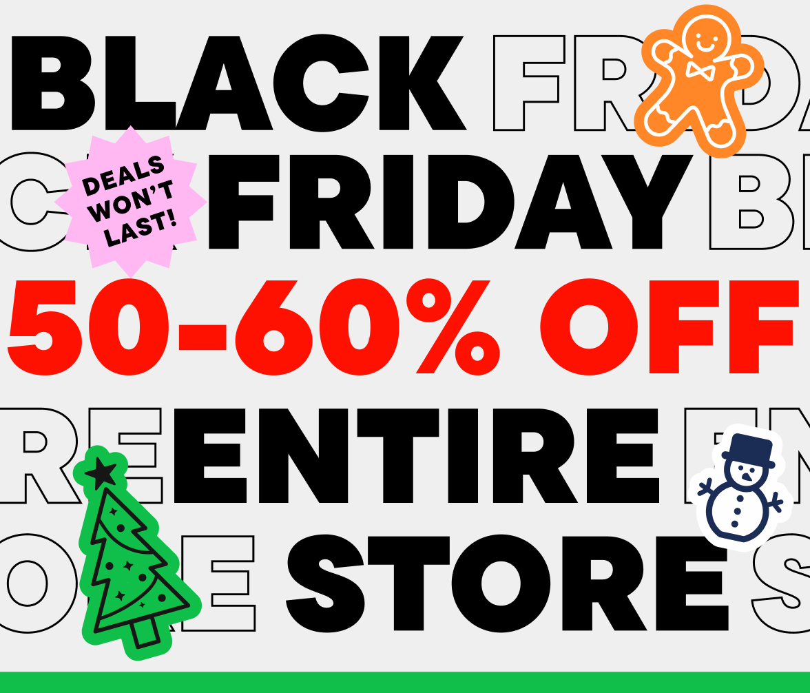 50-60% Off Entire Store 