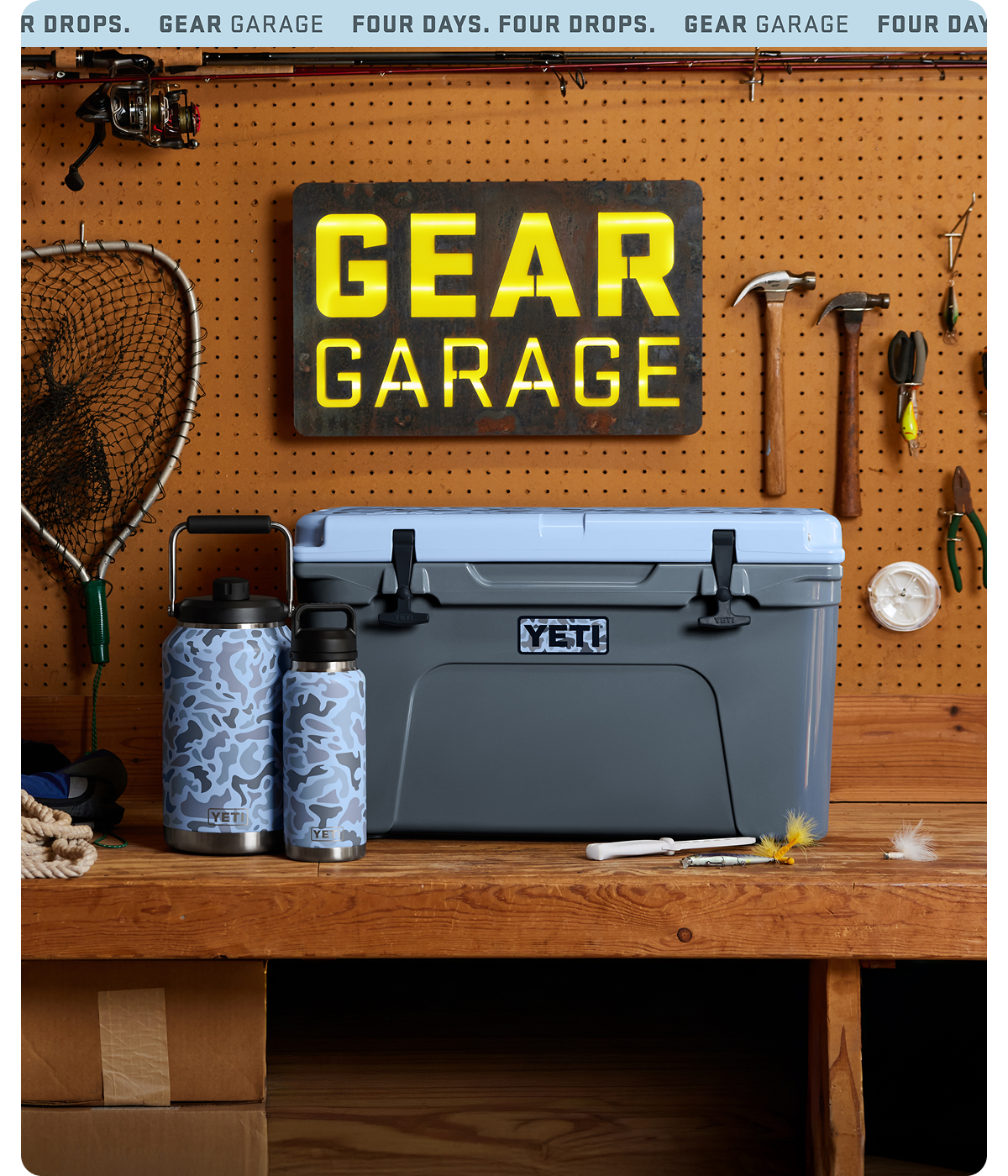 The Gear Garage is now open