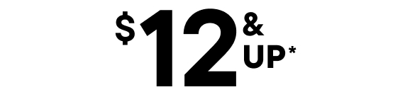 $12 & up Character Tees