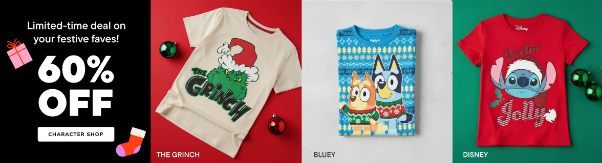 60% Off Character Shop