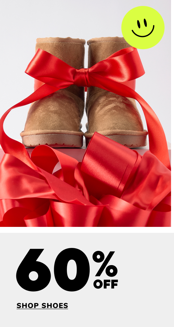 60% off Shoes