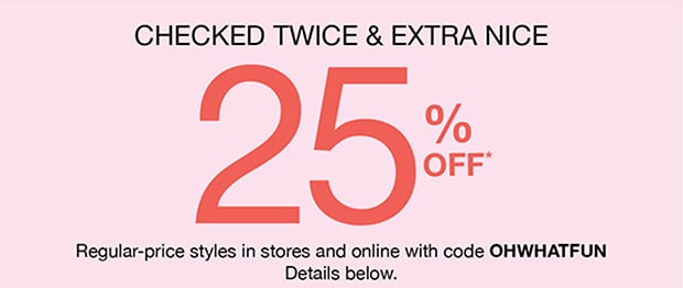 25% Off