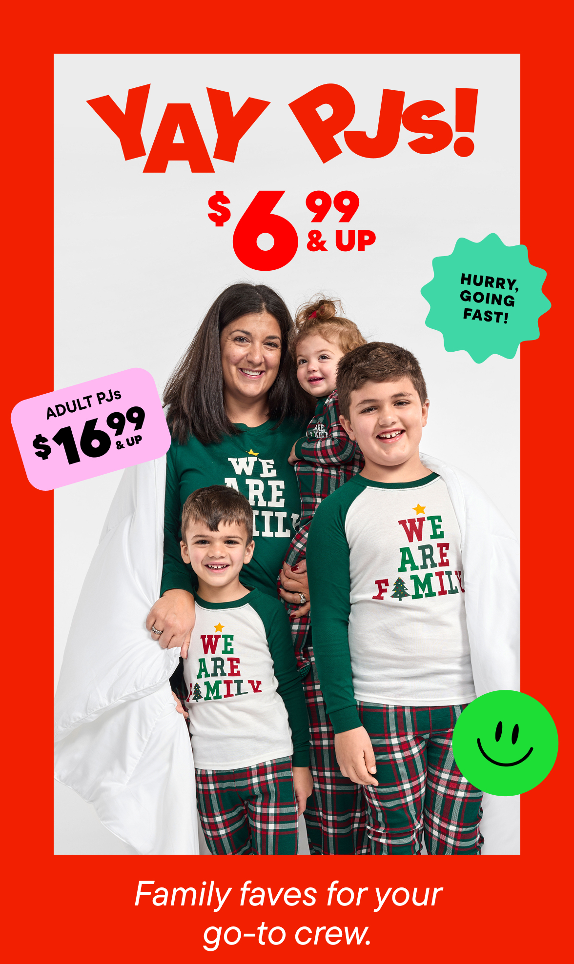 $6.99 & Up Pajamas