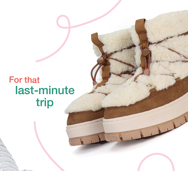 For that last-minute trip