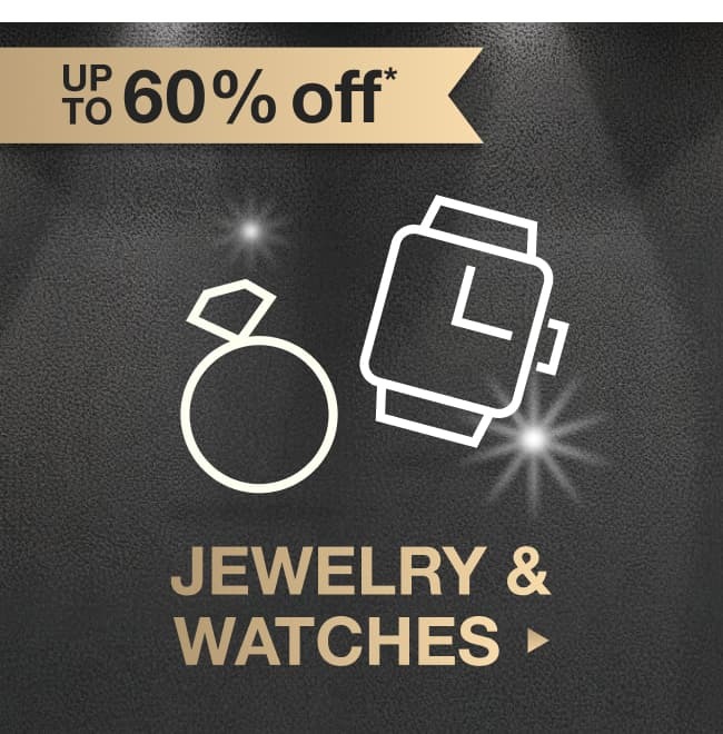 Save on Jewelry and Watches